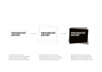 Uni Erfurt Corporate Design – Herleitung, Quelle: Uni Erfurt