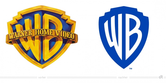 Warner Bros. Logo – vorher und nachher