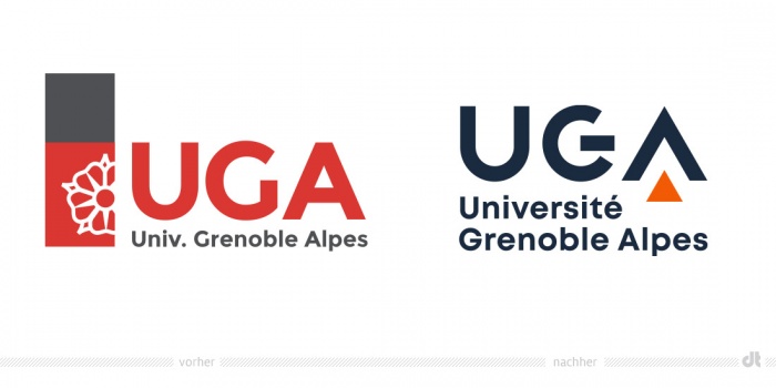 UGA Logo – vorher und nachher