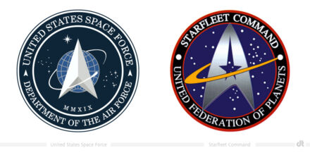 Space Force versus Starfleet Command