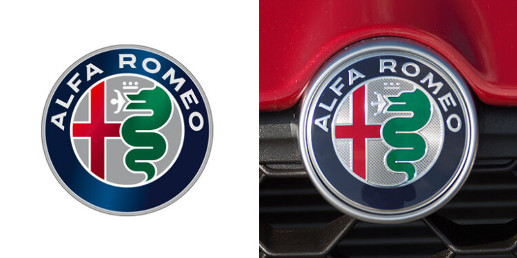 Logo/ Markenzeichen Alfa Romeo, Quelle: Alfa Romeo