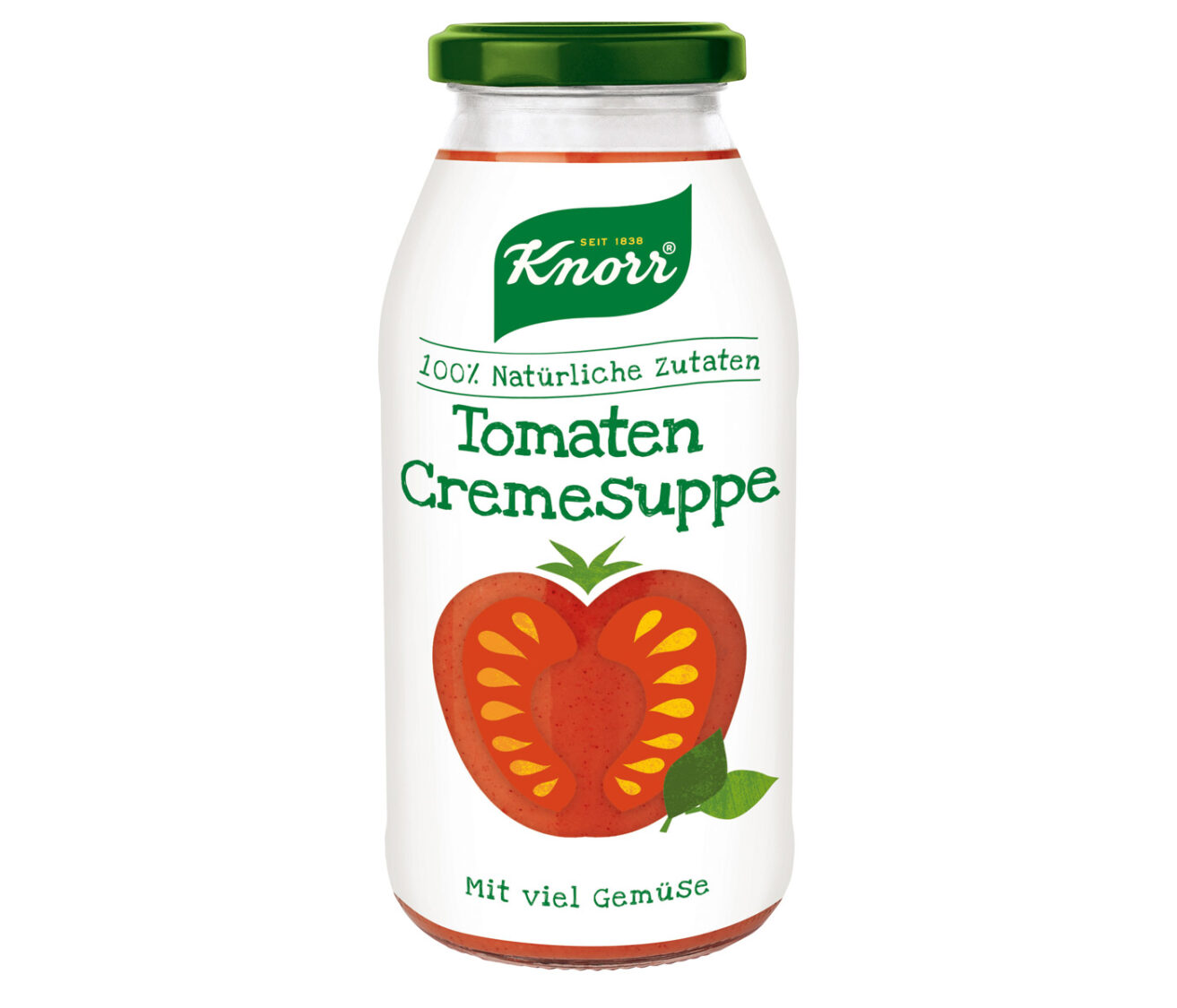 Knorr Tomaten Cremesuppe Glas, Quelle: Unilever