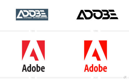 Adobe Logo-Evolution