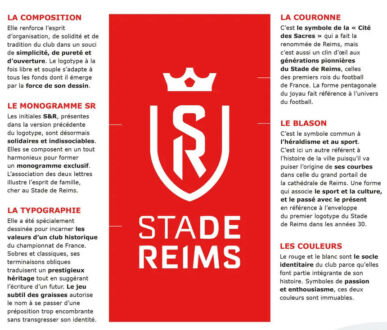 Stade de Reims – Erklärung zum Logo, Quelle: francebleu.fr