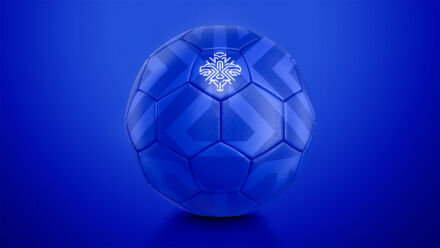 Isländische Fußballnationalmannschaft Branding Ball, Quelle: KSI