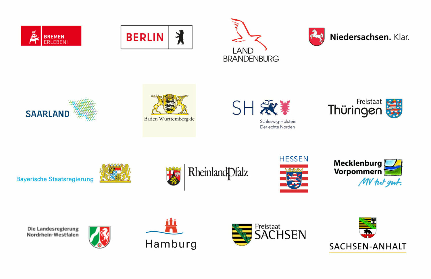 Logos deutscher Bundesländer