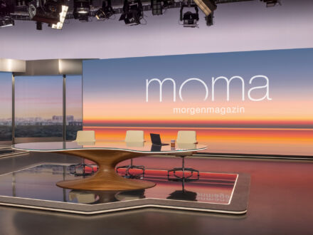 ZDF-Morgenmagazin (ab 2020), moma Studio, Quelle: ZDF/Marcus Höhn