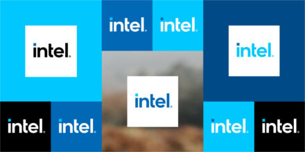 Intel Logo Variationen, Quelle: Intel