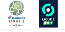 Ligue 2 Logo – vorher und nachher, Bildquelle: LFP, Bildmontage: dt