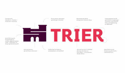 Trier Corporate Design – Logo Erklärung, Quelle: Stadtverwaltung Trier