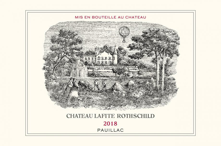 Château Lafite Rothschild Label 2018, Bildquelle: decanter.com