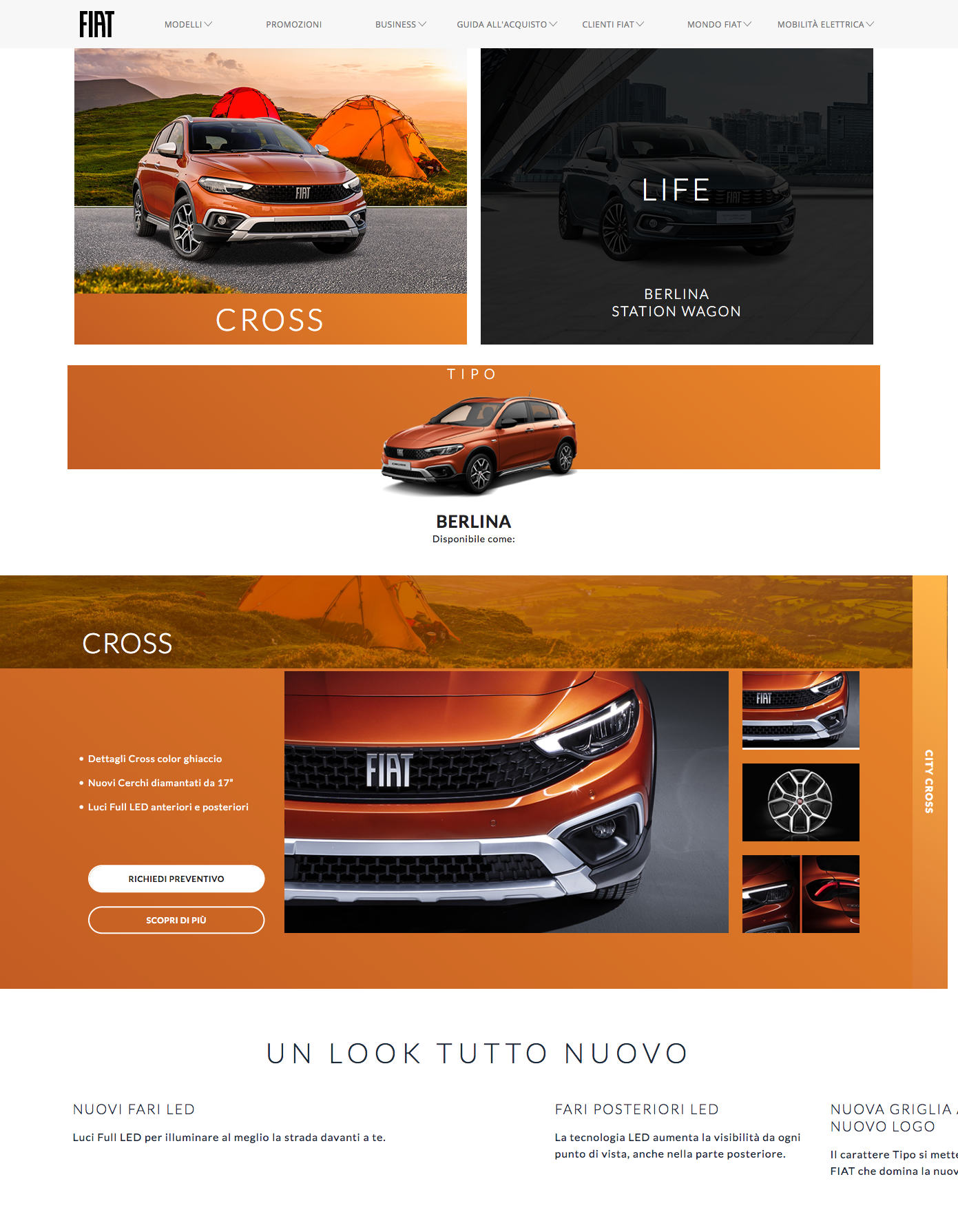 Fiat Website