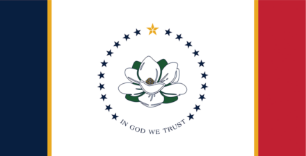 Mississippi State Flag – Entwurf 3, Quelle: Ballotpedia
