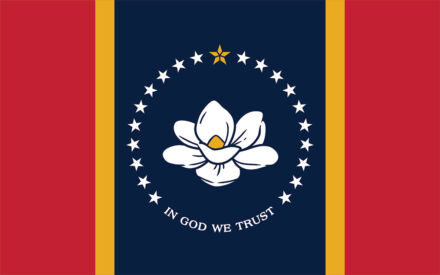 Mississippi Flagge (final), Bildquelle: Mississippi Department of Archives and History