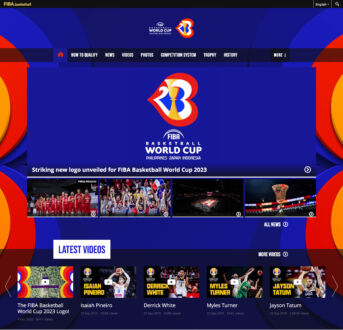 FIBA World Cup 2023 Website