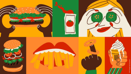 Burger King Rebrand Graphic Design, Quelle: JKR