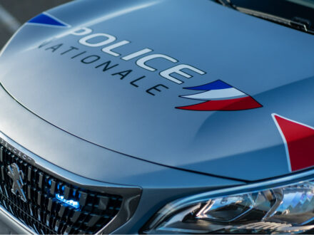 France Police Car Design, Quelle: Peugeot