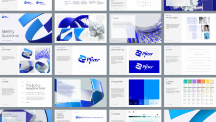 Pfizer Corporate Design – Visual, Quelle: Team