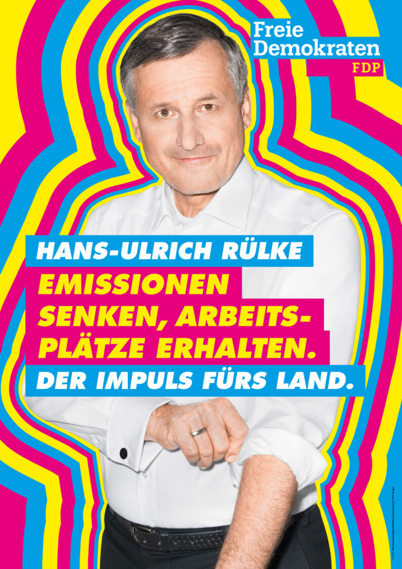 Landtagswahl Baden-Württemberg 2021 FDP – Plakat, Quelle: FDP Baden-Württemberg