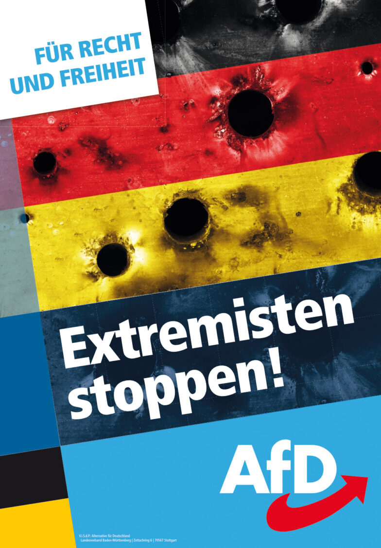 Landtagswahl Baden-Württemberg 2021 AfD – Plakat, Quelle: AfD Baden-Württemberg