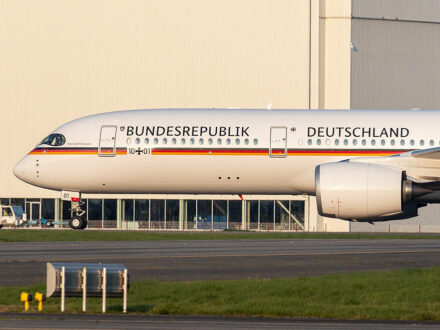 A350 Luftwaffe mit Bundes Sans (03/2021)