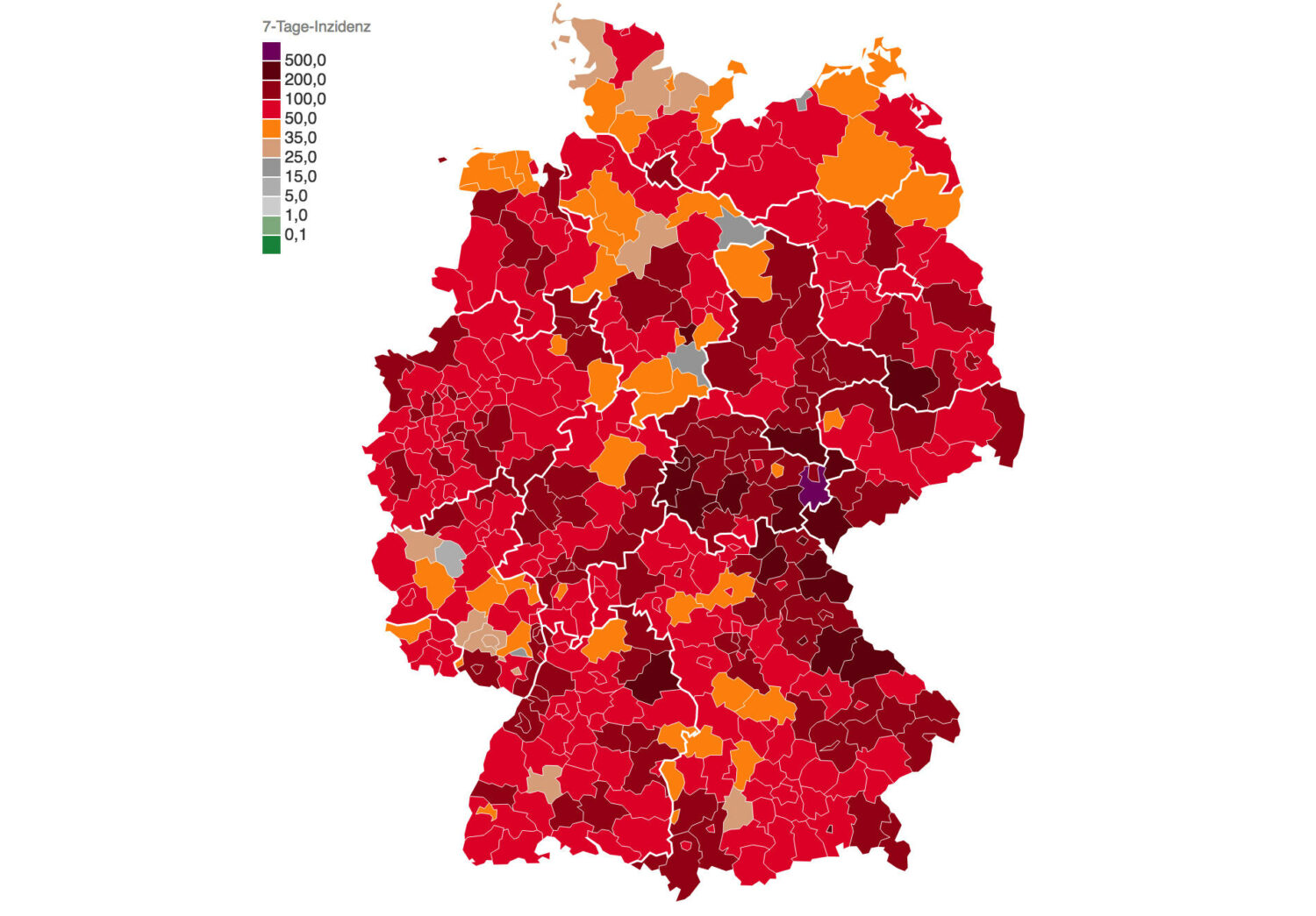 Coronavirus Neuinfektionen Deutschland Karte – n-tv
