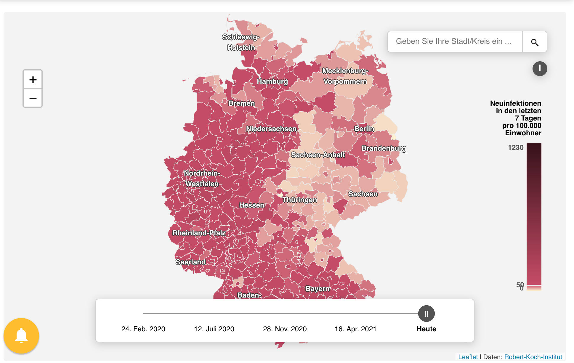 Coronavirus Neuinfektionen Deutschland Karte – RP-Online