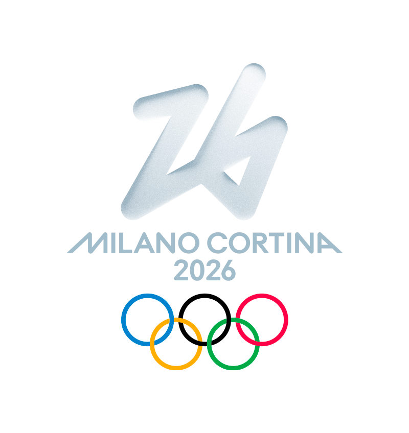 Milano-Cortina 2026 Logo „Fortuna“, Quelle: milanocortina2026.org