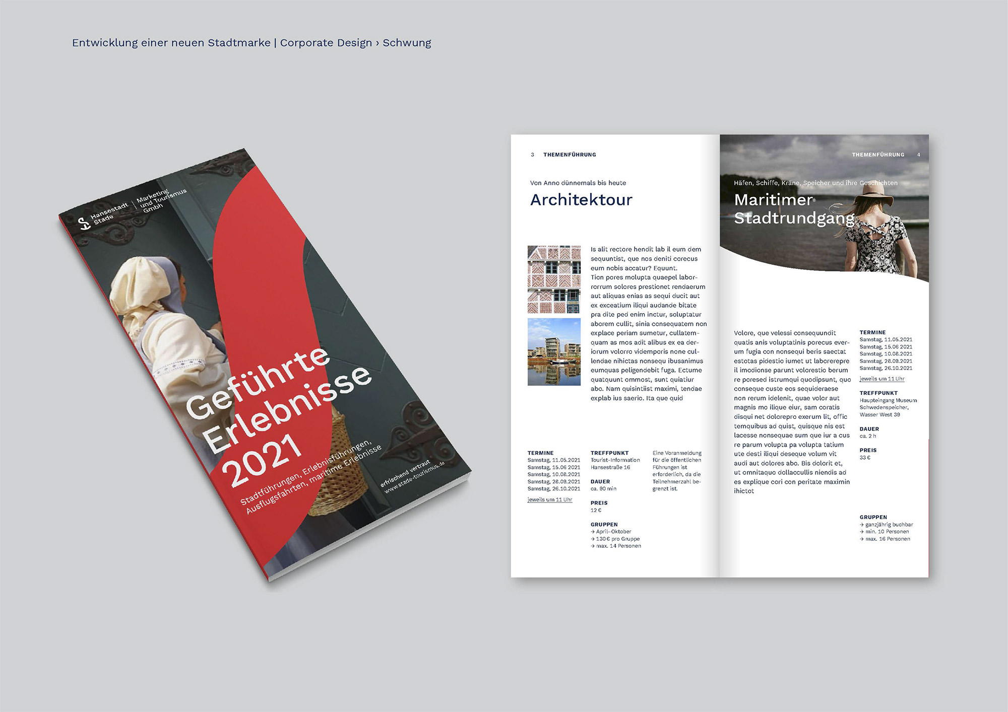Stade Corporate Design – Broschüre