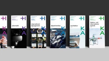 Hochschule Karlsruhe – Corporate Design – Flyer