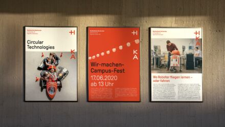 Hochschule Karlsruhe – Corporate Design – Plakate