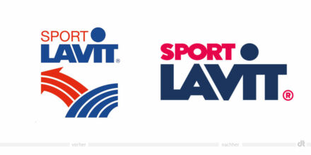 Sport Lavit Logo – vorher und nachher