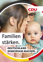 CDU Plakat Bundestagswahl 2021 – Familie, Quelle: CDU