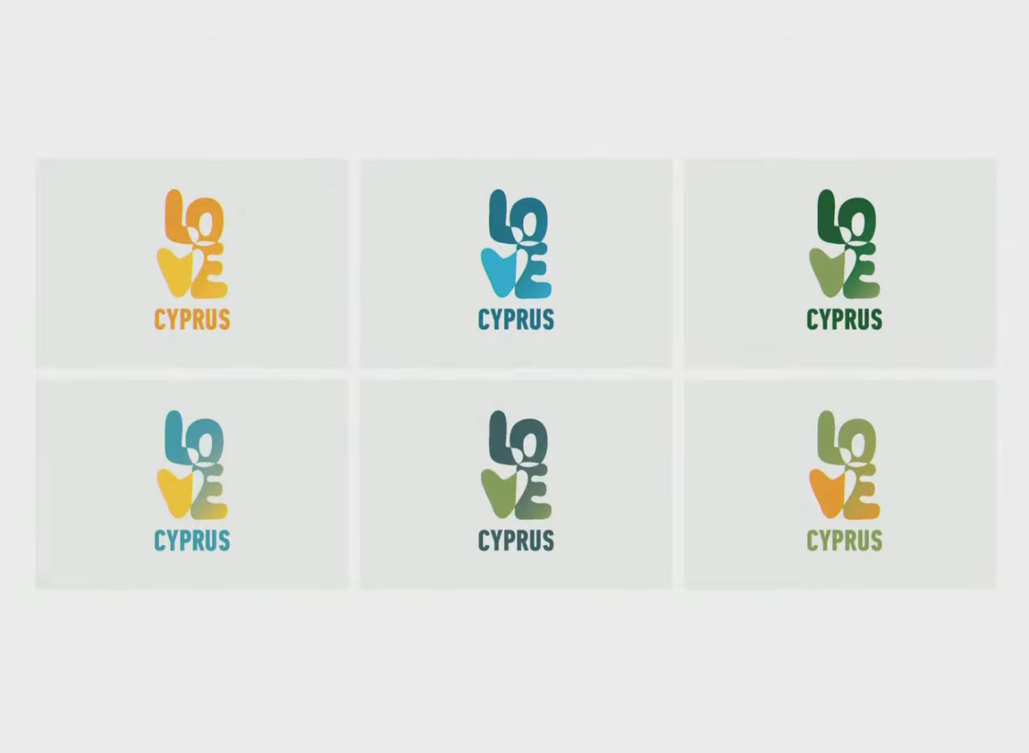 Cyprus Tourism Branding – Logo Versions, Quelle: Ministerium für Tourismus Zypern