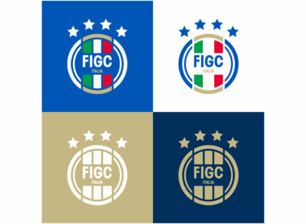 FIGC Logo Varianten, Quelle: FIGC