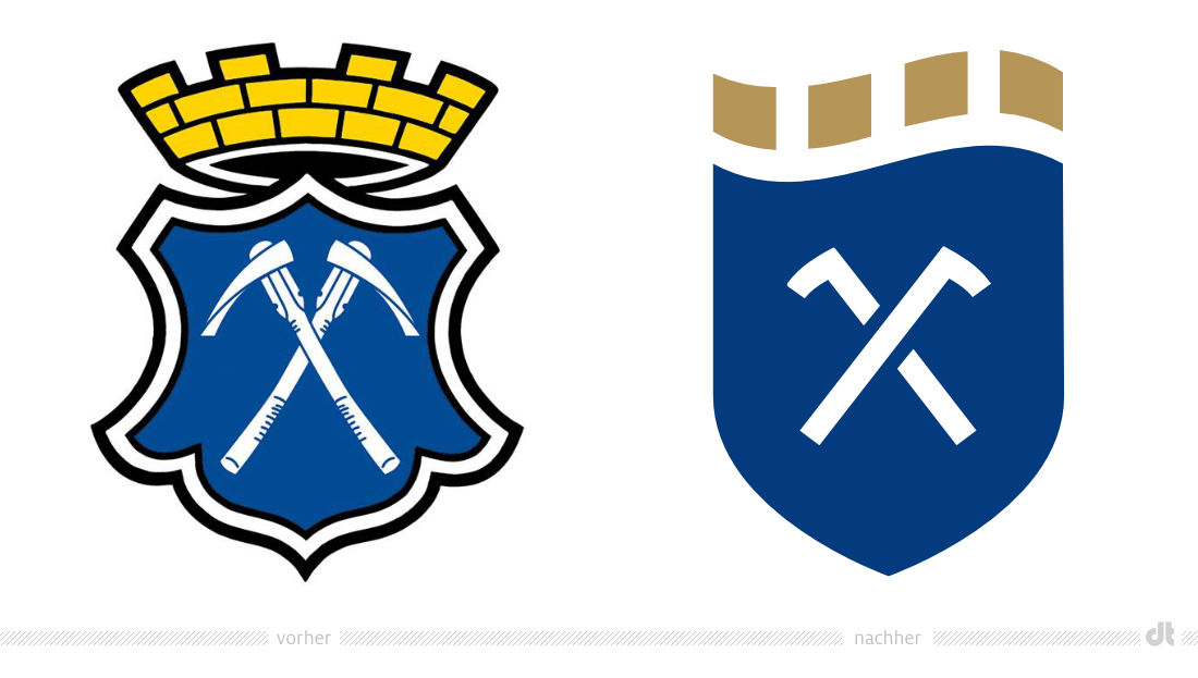 Bad Homburg Wappen/Bildmarke – vorher und nachher