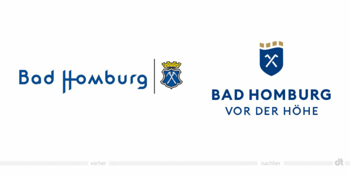 Bad Homburg Logo – vorher und nachher
