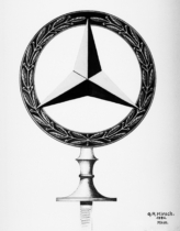 Mercedes-Stern Kühlerfigur (1925)