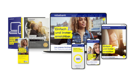 Reisebank Corporate Design – digitale Medien