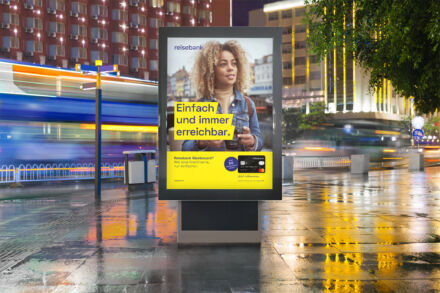 Reisebank Corporate Design – Billboard