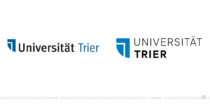 Uni Trier Logo – vorher und nachher