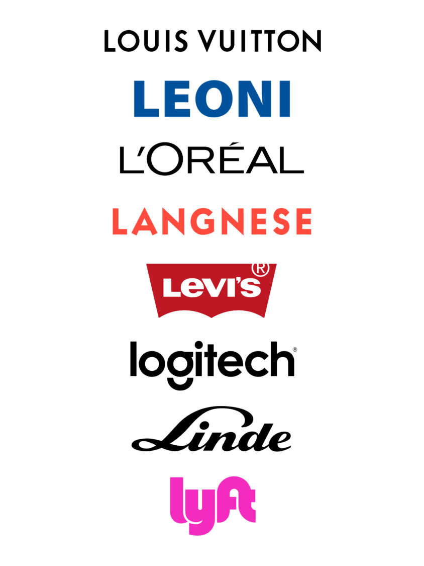 Logos, beginnend mit L