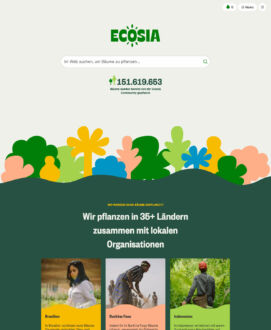 Ecosia Website