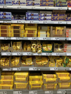 Die „Geschwistermarken“ Leibniz und Bahlsen im Supermarktregal