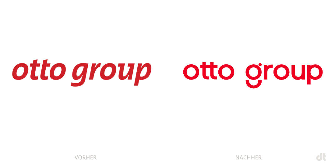 Otto Group Logo – vorher und nachher