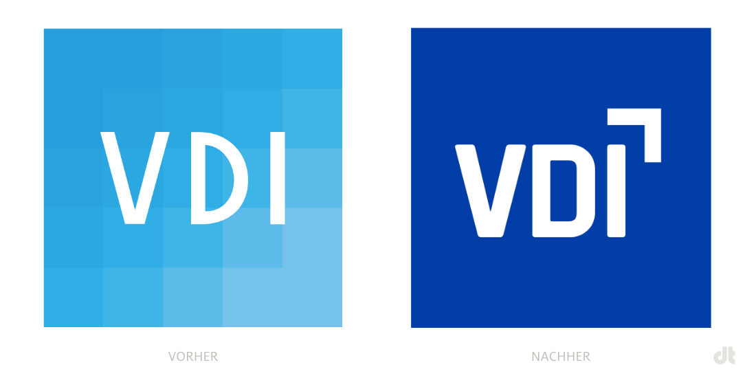 VDI logo / profile picture - before and after