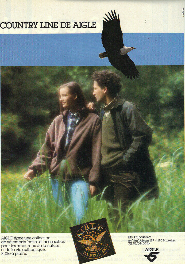 Aigle Country Line Advertising (1988)