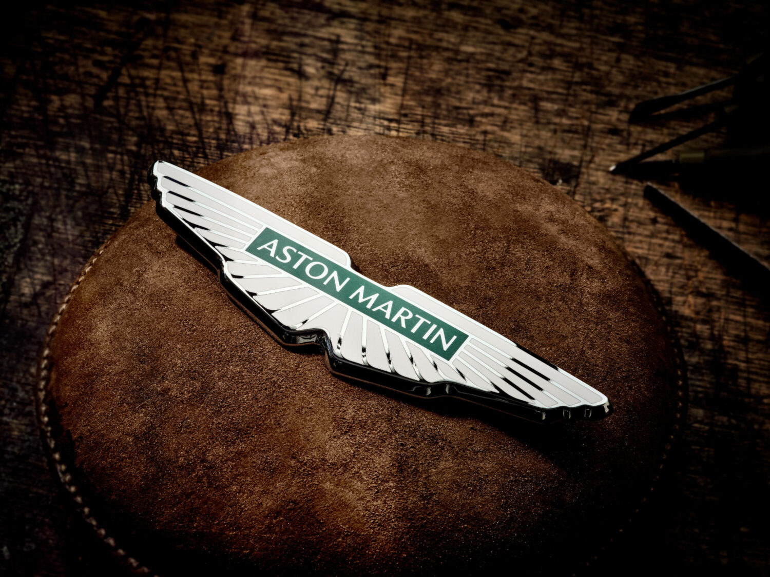 Aston Martin Wings Badge Production