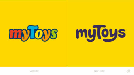 myToys Logo – vorher und nachher