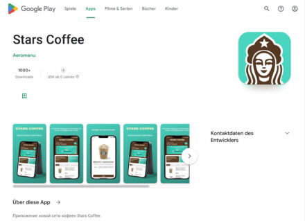 Stars Coffee App